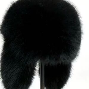 New 
Elegant Black faux Fur Women's Hat